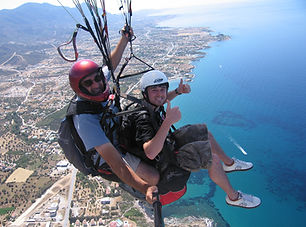 Paragliding in Kyrenia North Cyprus